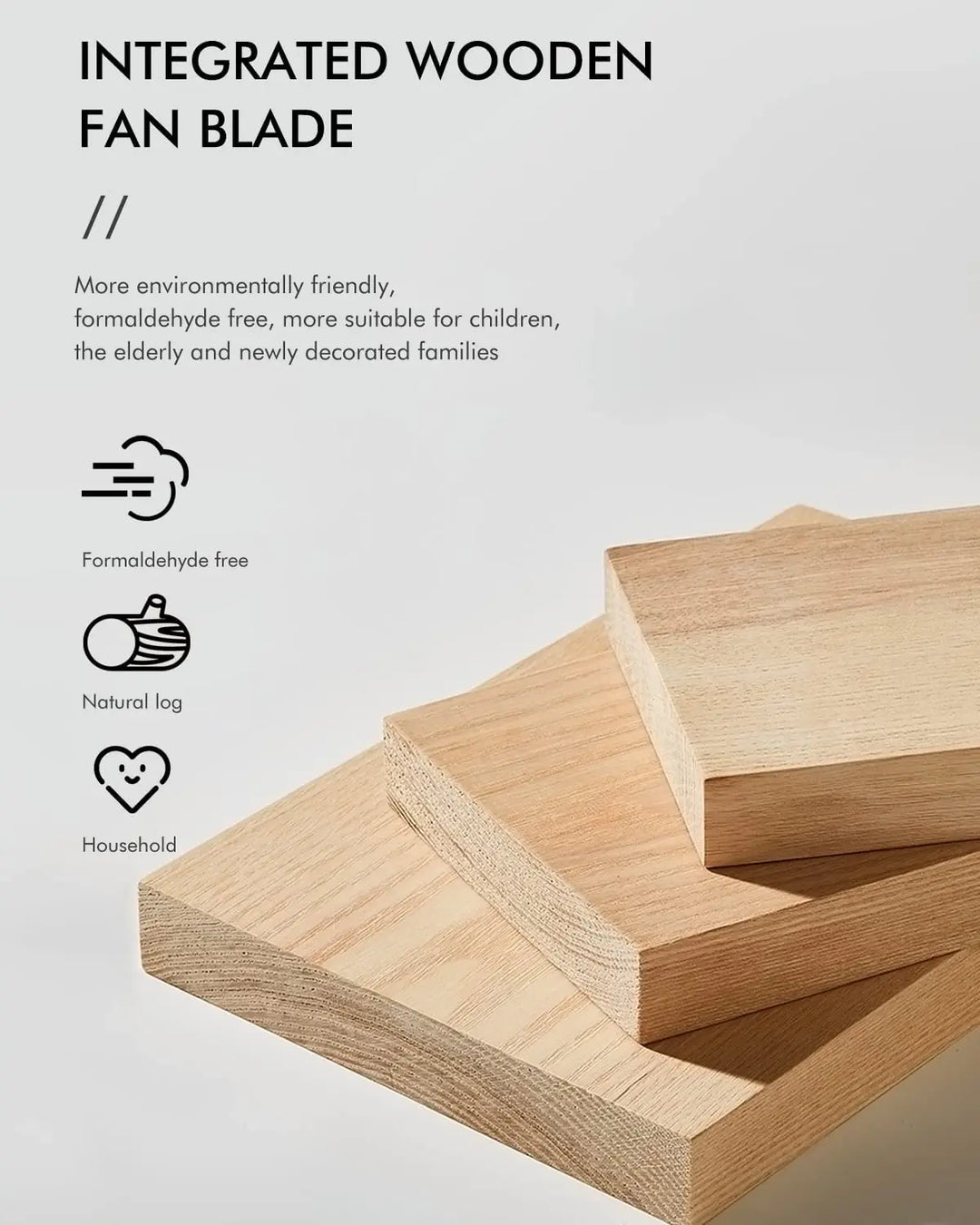 Industrial Ceiling Fans with Lights Remote Control Indoor Outdoor Wood Ceiling Fan with 3 Blade for Patio Living Room Bedroom