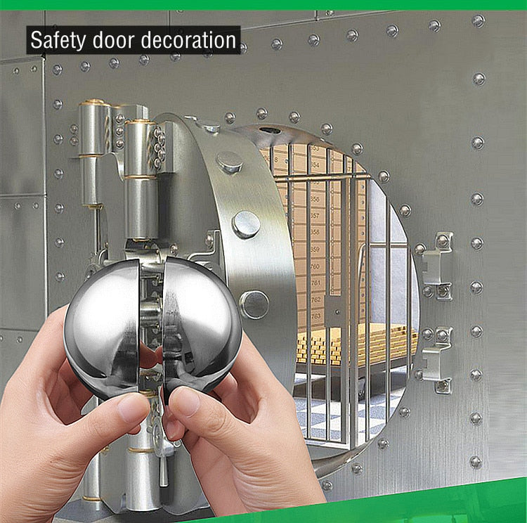 Diameter 19mm-600mm 304 material 1.5mm thick stainless steel hemispherical mirror hollow Garden Art