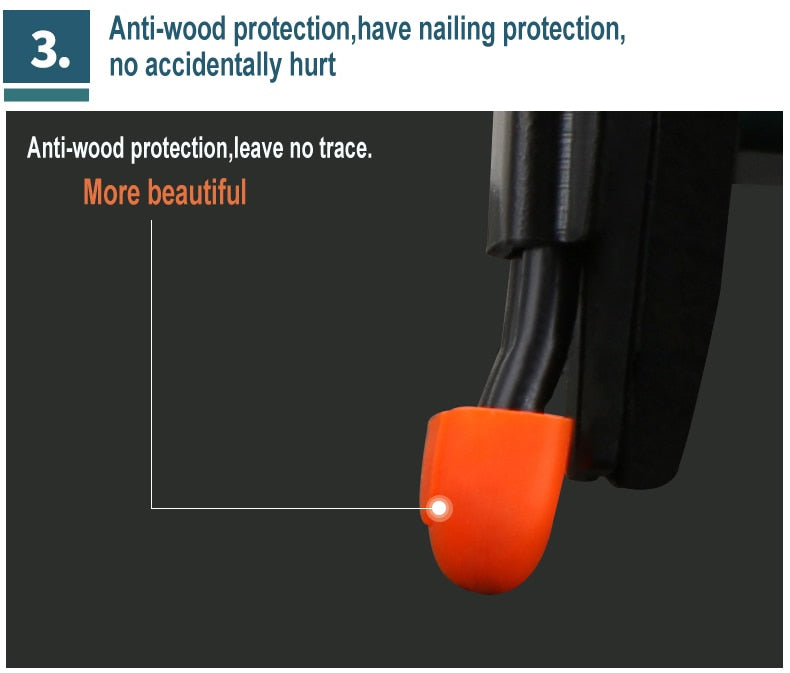 FUJIWARA 3-in-1 Carpenter Pneumatic Nail Gun 18Ga/20Ga Wood Air Stapler F10-F50, T20-T50, 440K Nails