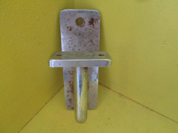 Large Steel with Chrome Finish Bannister Brackets  95H x 80D/Plate 150L x 50W