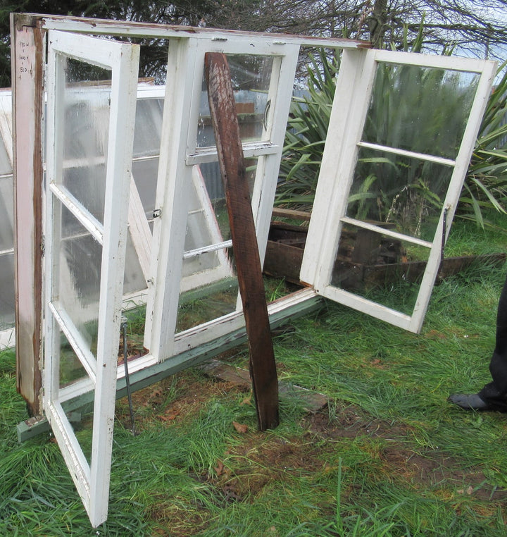 9 Lite 3 Opening Wooden Window  (CT)   1400H x 1980W x 150D