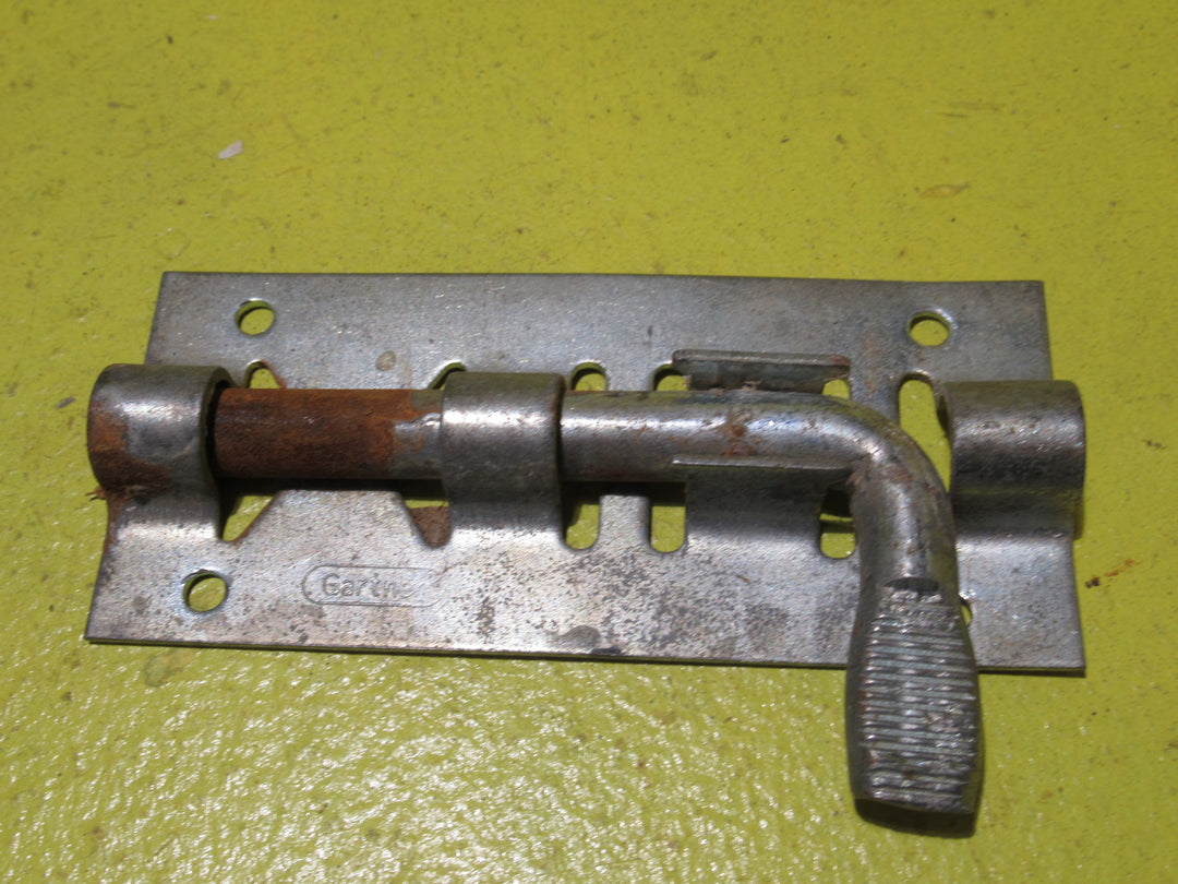 Galvanized Gate Catch Padbolt Complete - 70L x 30W