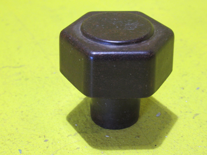 Art Deco Black Bakelite Door Knobs