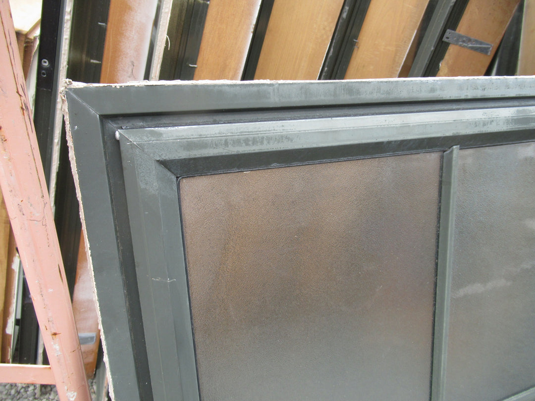 6 Lite Colonial Top Opening Green Aluminium Window  850H x 1000W x 130D