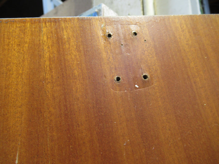 Internal Brown Hollowcore Door with Vent   1980H x 810W x 40D