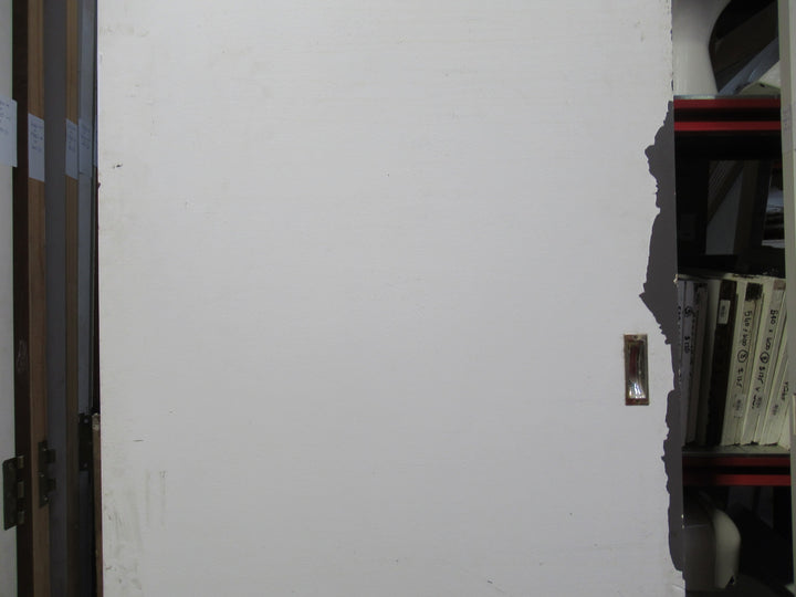White Hollowcore Sliding Door   1960H x 810W x 35D