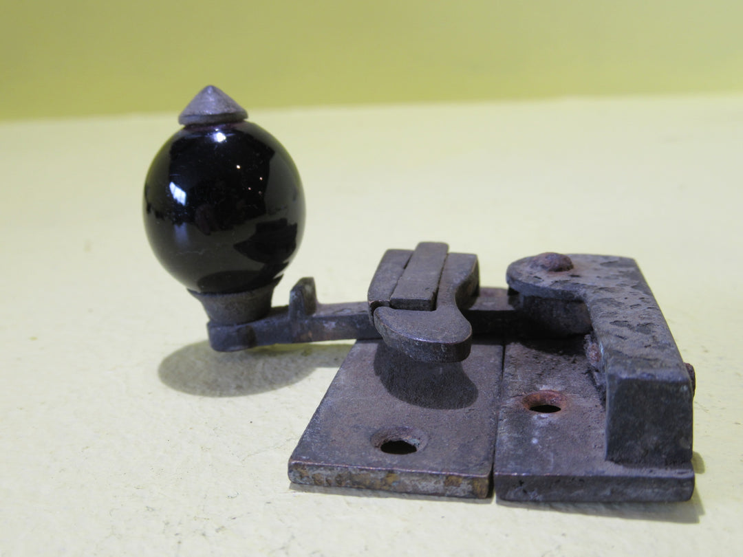 Brass and Porcelain Fitch Fastener   70L x 25W