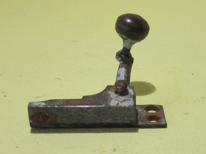 Brass & Cream Porcelain Fitch Fastener (Top Half Only)   67L x 23W