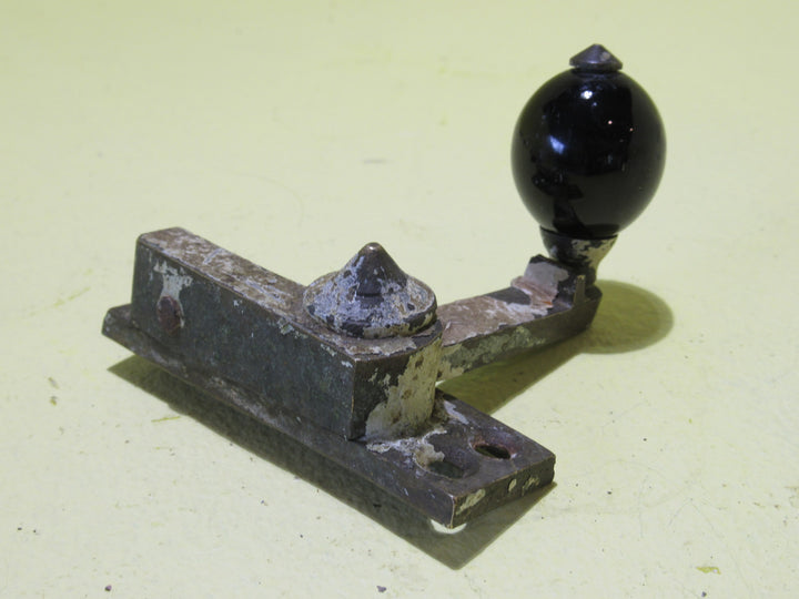 Brass & Cream Porcelain Fitch Fastener (Top Half Only)   67L x 23W