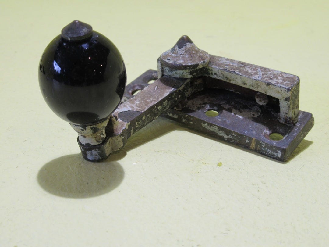 Brass & Cream Porcelain Fitch Fastener (Top Half Only)   67L x 23W