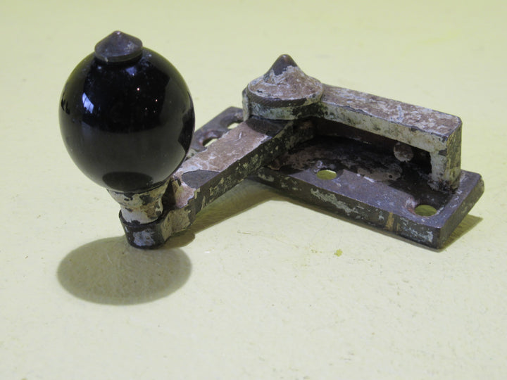 Brass & Cream Porcelain Fitch Fastener (Top Half Only)   67L x 23W