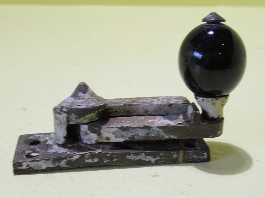 Brass & Cream Porcelain Fitch Fastener (Top Half Only)   67L x 23W