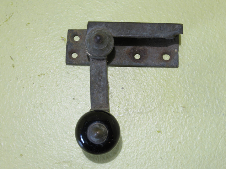 Brass & Cream Porcelain Fitch Fastener (Top Half Only)   67L x 23W