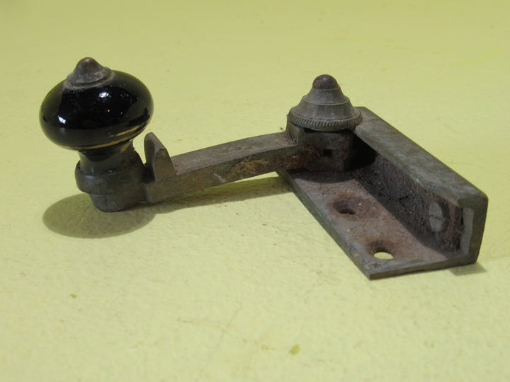 Brass & Cream Porcelain Fitch Fastener (Top Half Only)   67L x 23W