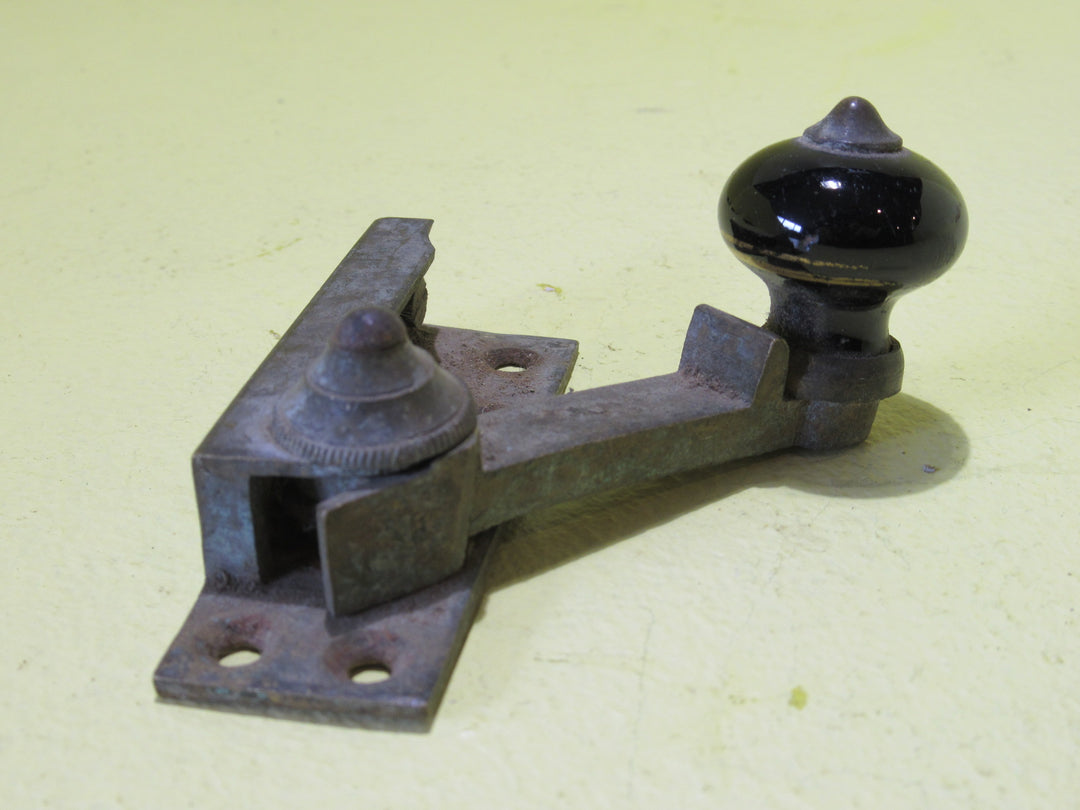 Brass & Cream Porcelain Fitch Fastener (Top Half Only)   67L x 23W