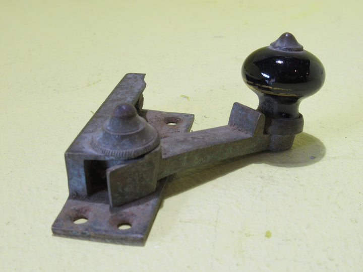 Brass & Cream Porcelain Fitch Fastener (Top Half Only)   67L x 23W