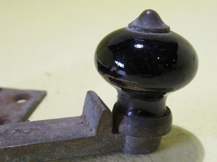 Brass & Cream Porcelain Fitch Fastener (Top Half Only)   67L x 23W