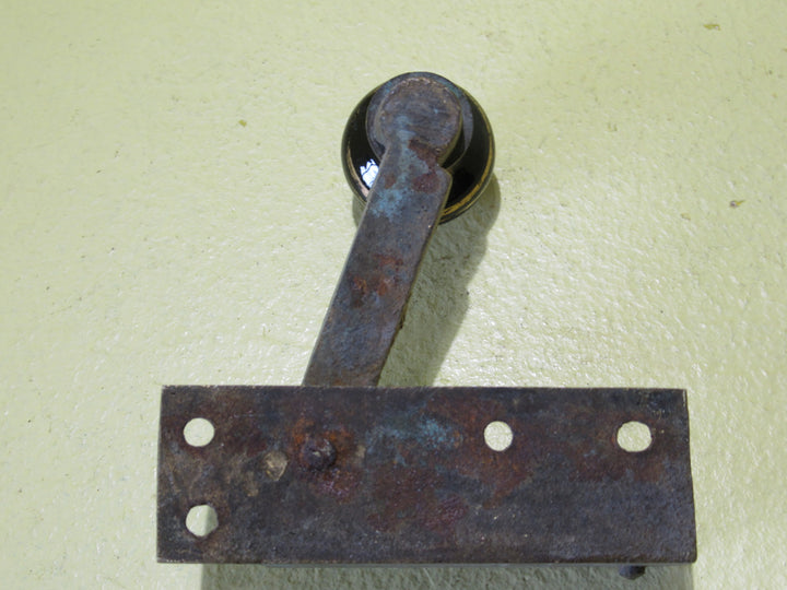 Brass & Cream Porcelain Fitch Fastener (Top Half Only)   67L x 23W