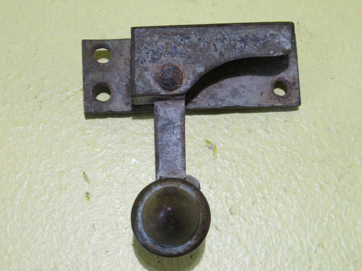 Brass & Cream Porcelain Fitch Fastener (Top Half Only)   67L x 23W