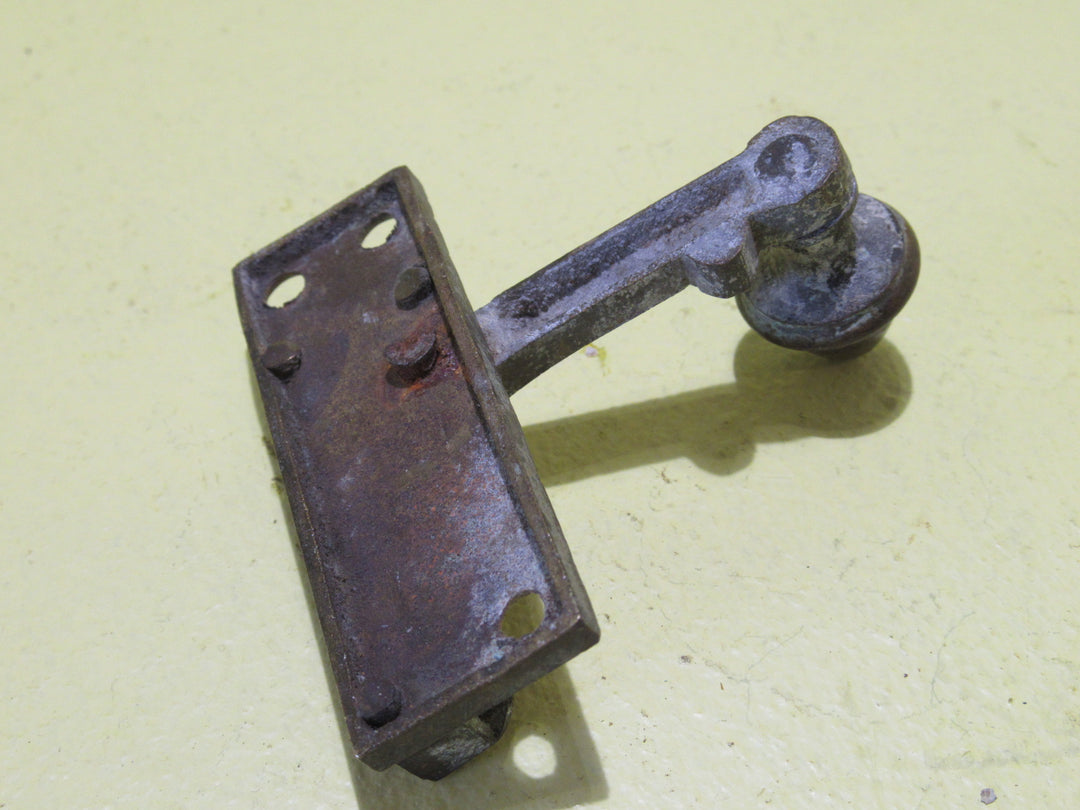 Brass & Cream Porcelain Fitch Fastener (Top Half Only)   67L x 23W