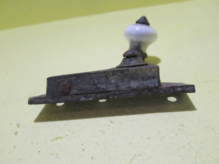 Brass & Cream Porcelain Fitch Fastener (Top Half Only)   67L x 23W