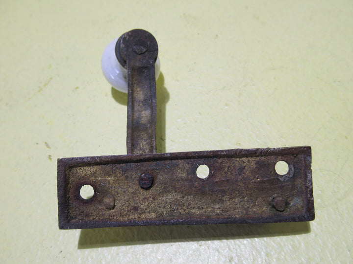 Brass & Cream Porcelain Fitch Fastener (Top Half Only)   67L x 23W