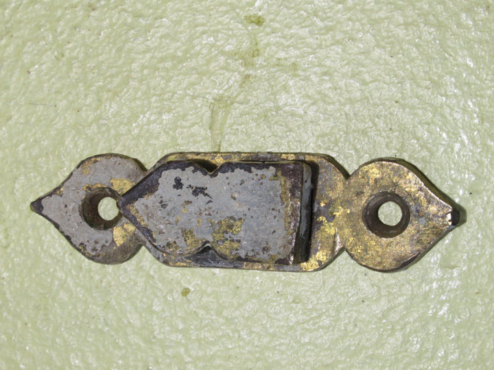 Brass Ornate Window Latch Fastener   70H x 20W x 10D