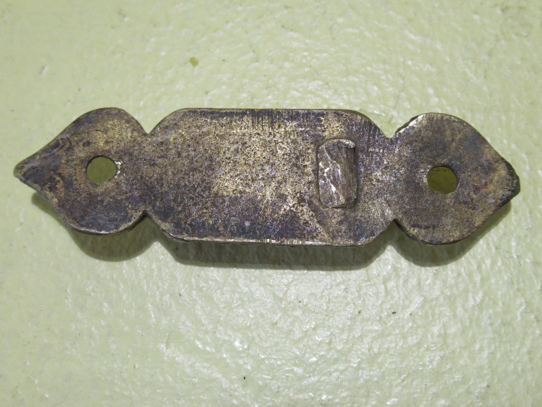 Brass Ornate Window Latch Fastener   70H x 20W x 10D