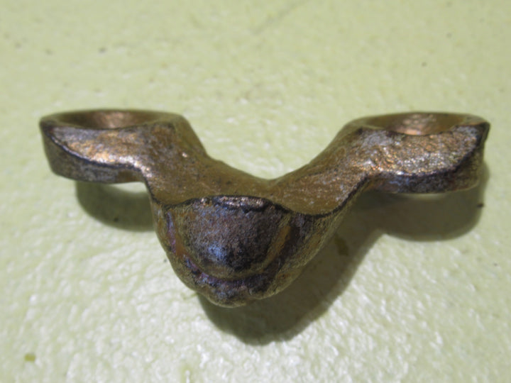 Brass Fitch Fastener (Base Only)   75L x 25W