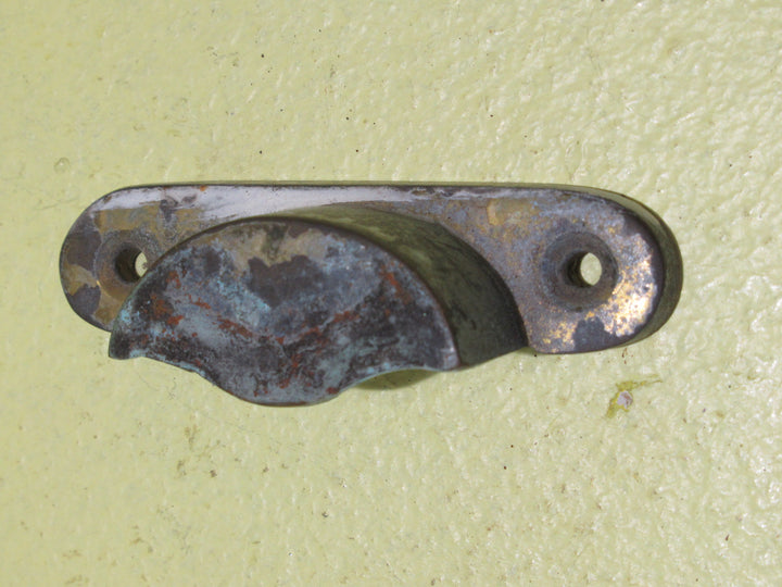 Brass Fitch Fastener (Base Only)   75L x 25W