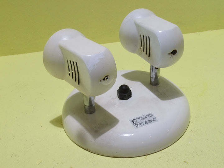 Double Spot Light Ceiling Base 170 Dia/110 H