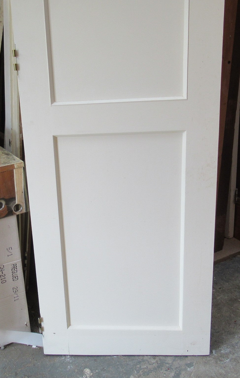 Solid White 2 Panel French Doors   610W x 2170H x 40D