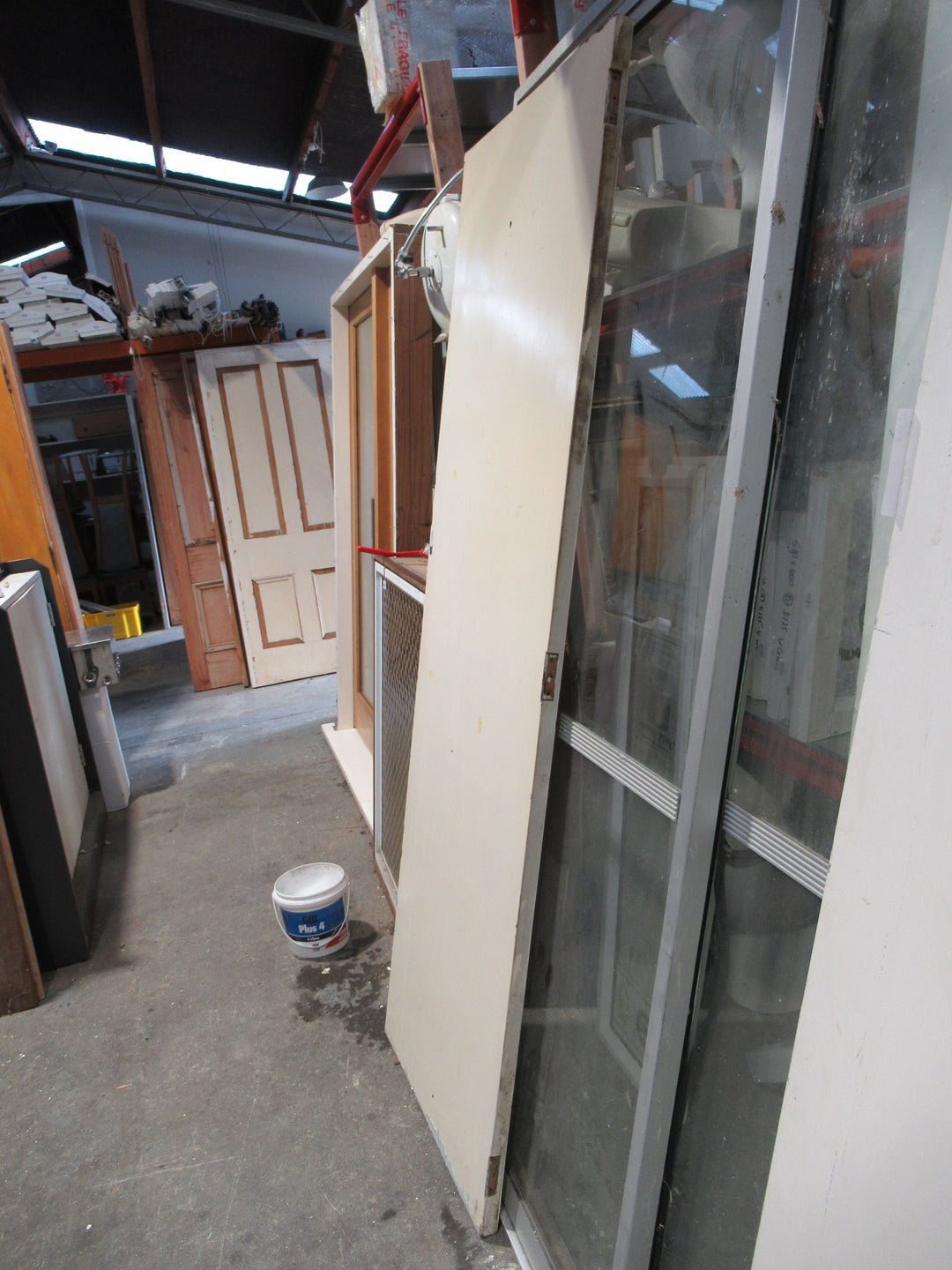 Heavy Cream Painted Hollow Core Door 1980H x 655W x 30D