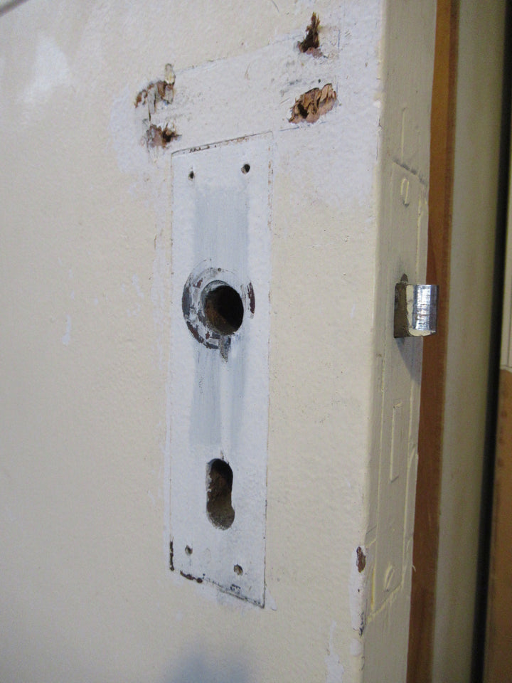 1 Lite Bubble Glass Old Fashion Hollow Core Door 2030H x 815W x 45D