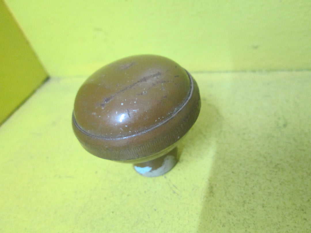 Hollow Press Tin Knob Handles with 4-5mm Rib - 55D x 45H