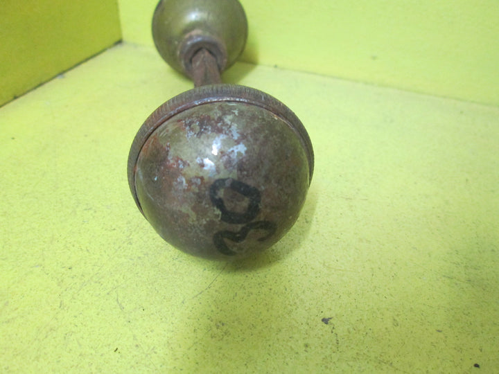 Brass Effect Hollow Pressed Tin Handle 55D x 45H