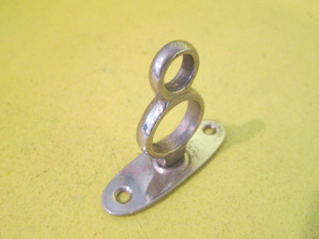 Chrome Curtain Pull Backs 155L x 18W x 46H