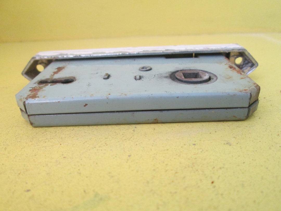 French Door Mortice Lock Plate 140L x 18W/Axial 42mm