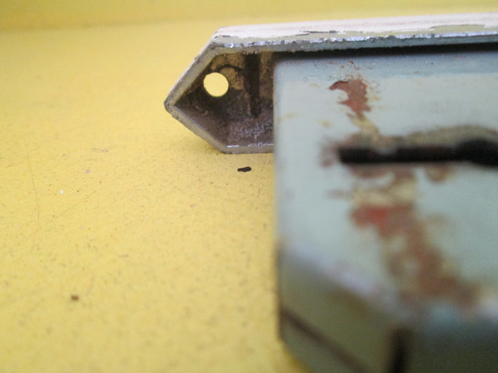 French Door Mortice Lock Plate 140L x 18W/Axial 42mm