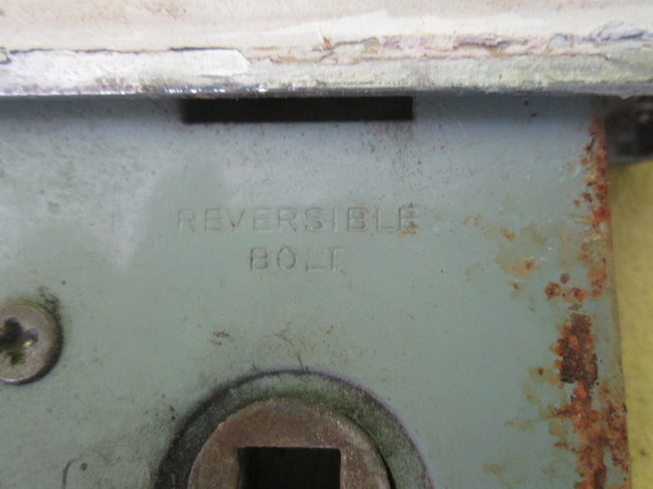 French Door Mortice Lock Plate 140L x 18W/Axial 42mm