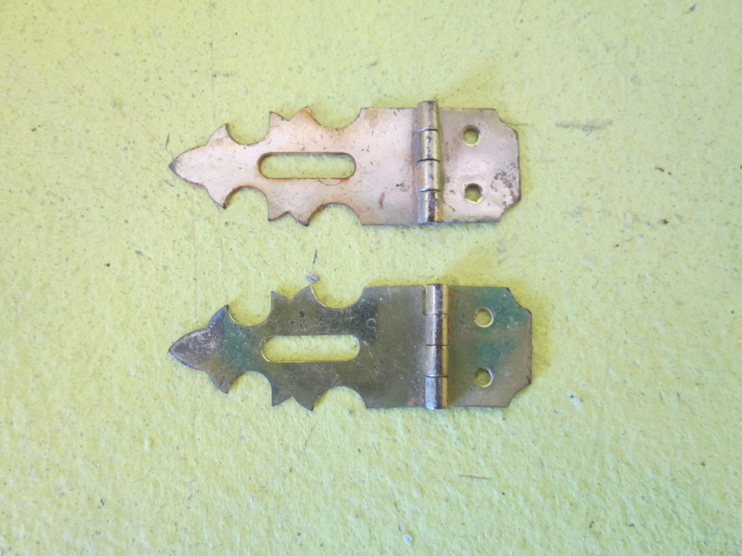 Brass Jewellery Box Latch 50L x 20W (x2)