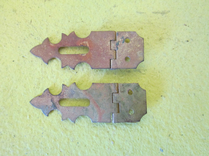 Brass Jewellery Box Latch 50L x 20W (x2)