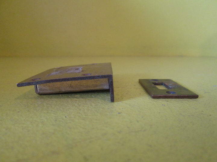 Brass Draw Lock with Plate 64L x 47W x 15D