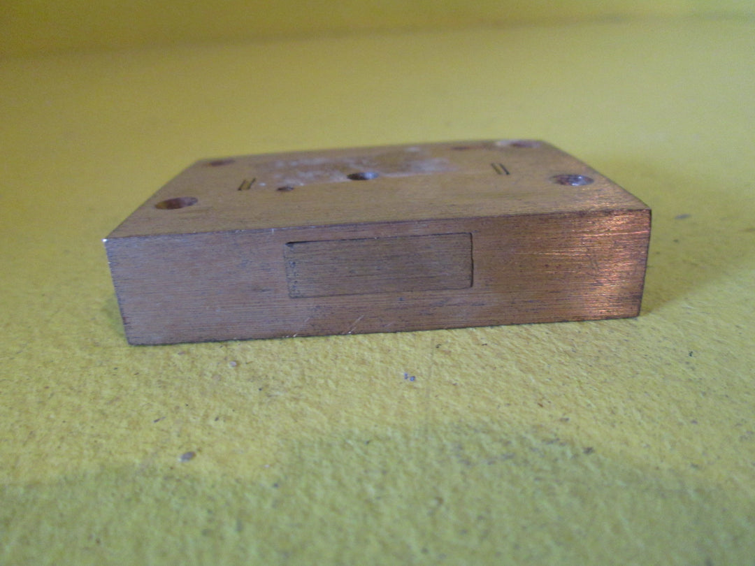 Brass Draw Lock with Plate 64L x 47W x 15D