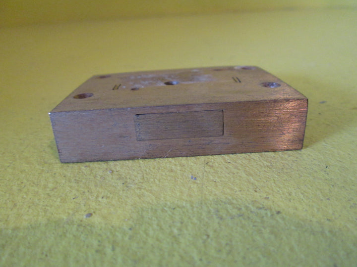 Brass Draw Lock with Plate 64L x 47W x 15D