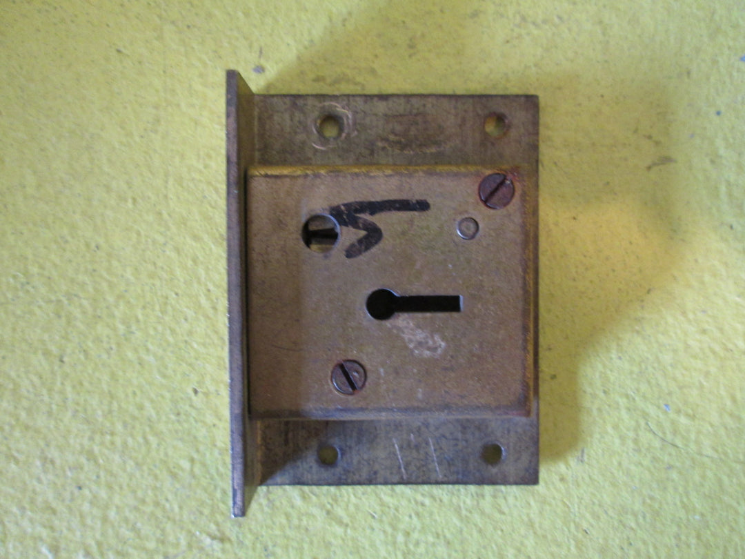 Brass Draw Lock with Plate 64L x 47W x 15D