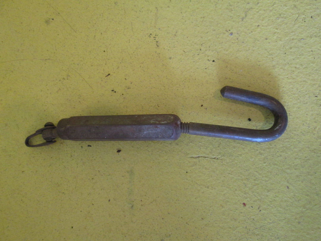 Brass Hook with Loop Fitting 145L x 30-15W