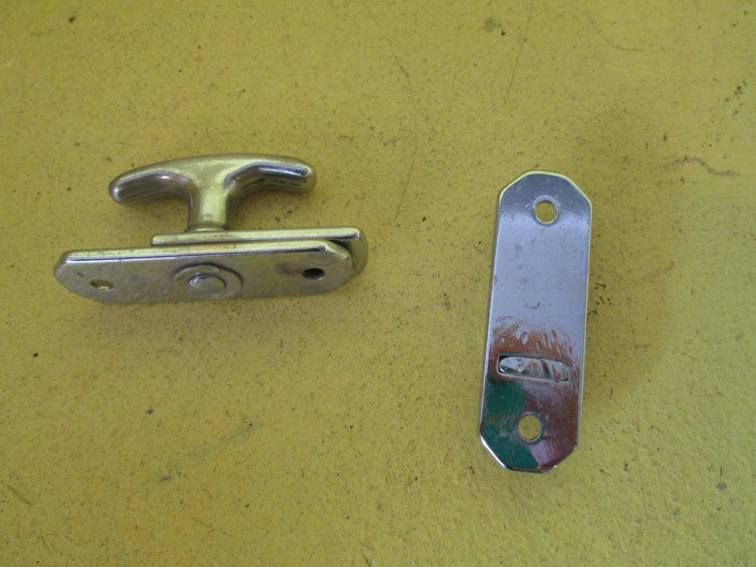 Hall Cupboard Door or Cupboard Door Chrome Thumb Latch 57L x 20W x 30H/Catch 57L x 10W