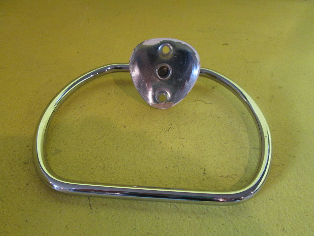 Hand Towel Holder with Triangle Plate 5.5 x 5.5 x  5.5W x 40H/Holder 125L x 155W