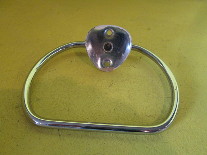 Hand Towel Holder with Triangle Plate 5.5 x 5.5 x  5.5W x 40H/Holder 125L x 155W